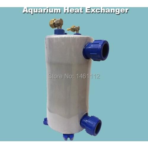 Free shipping 5HP seawater heat exchanger for aquarium chiller (NTTP.V050-B)