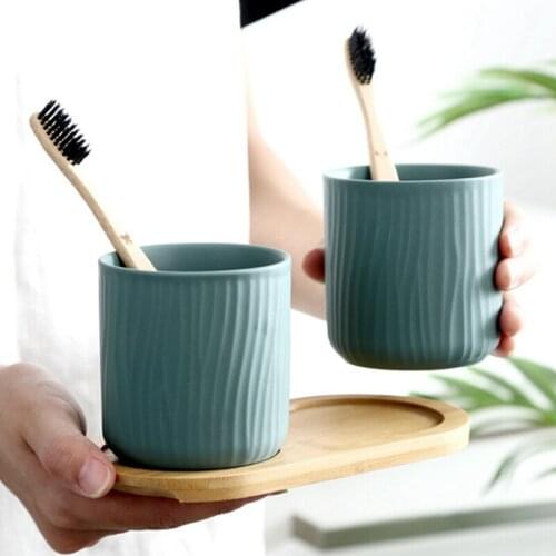Cavity Clean Elegant Bamboo Salt And Pepper Shaker Stand Tray Storage Holder Pepper Desktop Plate Display Tray
