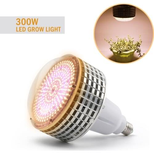 300W LED Grow Light Full Spectrum Warm Lights Phytolamp Led Bulb for Indoor Plants Flowers Bloom Growth Grow Box