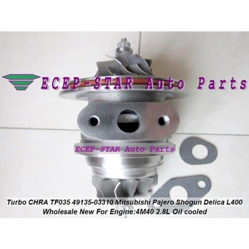 Turbo CHRA Cartridge Oil Cool 49135-03310 49135 03310 4913503310 MD202579 For Mitsubishi Pajero Challanger L400 Shogun 4M40 2.8L