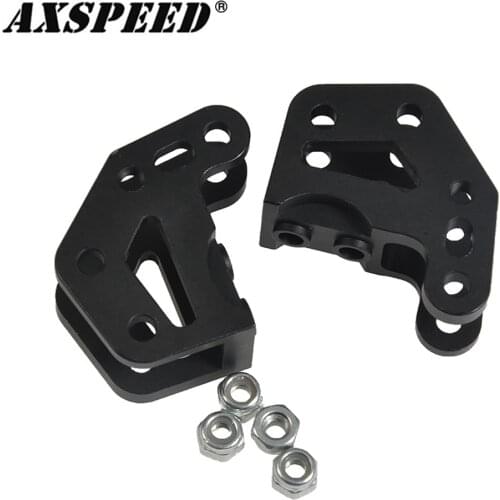 AXSPEED RC Car Shock Absorber Mount Metal Damper Seat for 1/10 RC Crawler Car Axial Wraith 90018 Shocks Upgrade Parts
