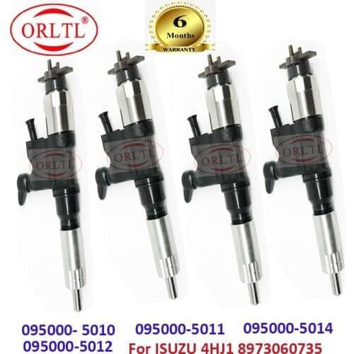 ORLTL 095000-5014 8973060737 0950005014 095000 5014 Common Rail Engine Injection for ISUZU 4HJ1 4pc/lot