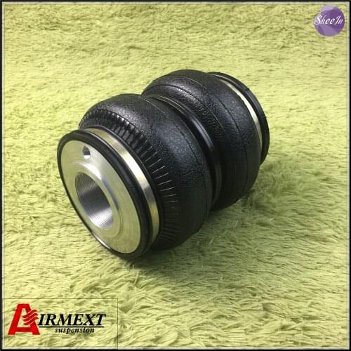 SN142156BL2-ST-S/AIRLIFT5814 Fit STANCE coilover (Thread M55*2)Air suspension Double convolute rubber airspring/airbag
