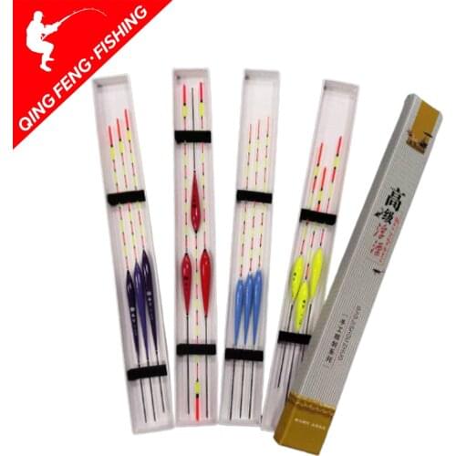 3pcs Fishing Float Sports Fishing Supplies Drop Shipping Balsa Boya FreshWater Flotador Carp Fishing Tackle with Box