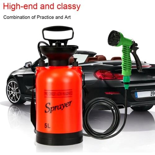 Portable Outdoor Camping Shower Multi-Function Bath Sprayer Watering Flowers Car Washing Small Sprayer For Travel