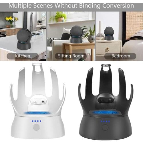 Portable Charger Charging Dock Stand For Echo Dot4 Smart Speaker Battery Base Speaker Docking Station Playing Rechargable