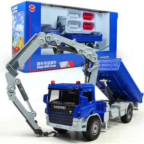 Supply of 1:50 All-alloy Toy Truck Model Collection cranescale craneswinging crane note cards with envelopes