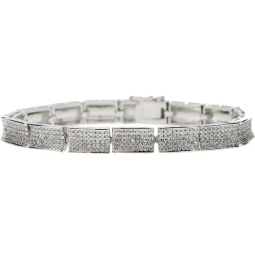 Sdzstone Men's Silver Bracelets