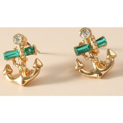 Best Friend Earrings for Women Jewelry Piercing Goth Vintage True Beauty Statement Retro Designer Korean Fashion Hippie Anchor
