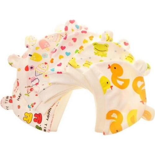 200pcs Newborn 100% Cotton Baby Hat Unisex Soft Cute Baby Cap Toddler Infant Boys&Girls Newborn Hat For 0-6 Months