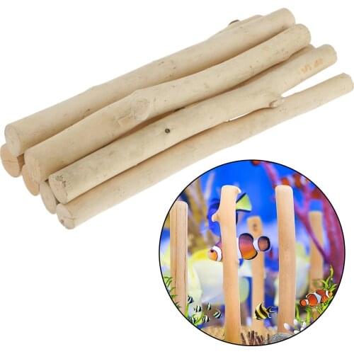 7Pieces Driftwood Natural Wooden Dried Tree Branches Wood Pieces for DIY Arts Crafts Photo Props Home Decor Floristry Decoration