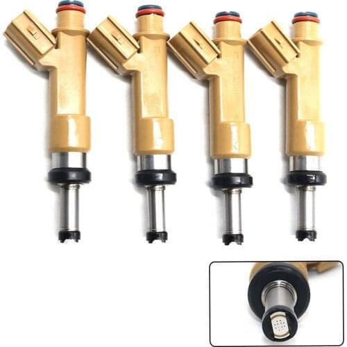4PCS Fuel Injectors for Toyota Matrix Corolla Scion 1.8L Auto Parts 23250-0T020 232500T020 23250 0T020 119767