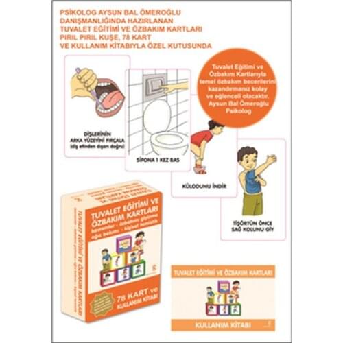 Toilet Training and Özbakım Cards. Collective Day Yayıncılık