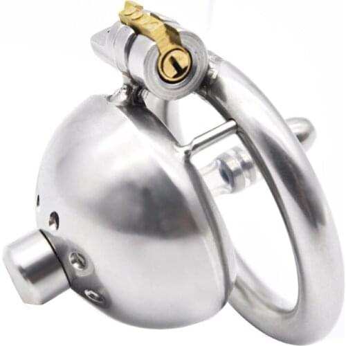 Urethral Device Steel Chastity Belt Sex Toy Stainless Steel Chastity Cage
