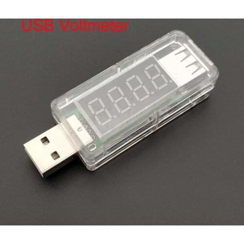Voltmeter Smart Electronics Digital USB Mobile Power Charging Current Voltage Tester Meter USB Charger Doctor Voltmeter Ammeter