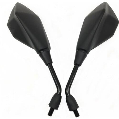 Universal 8 10MM Motorcycle Rearview Rear View Mirrors Black Side Mirror For kawasaki z650 z800 Kawasaki Z900 z900 2020 1000