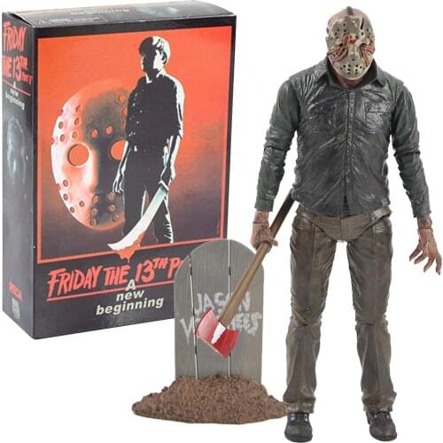 19CM NECA Toys Friday the 13th The Final Chapter Ultimate Part 4 Jason Voorhees PVC Action Jason Figure Model