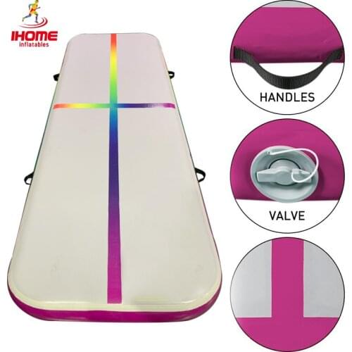 2m 3M 4M AirTrack Inflatable Gymnastics Mat Training Olympics Artistic Fitness Beginner Floor Air Track Mat Trampoline gym mats