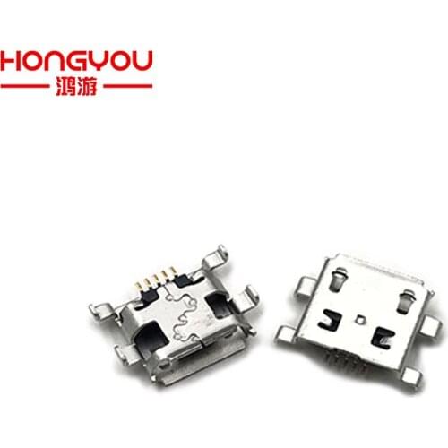 2pcs 5pin 5 pin Mini Micro USB Jack Connector Tail Charging port charger socket plug dock female