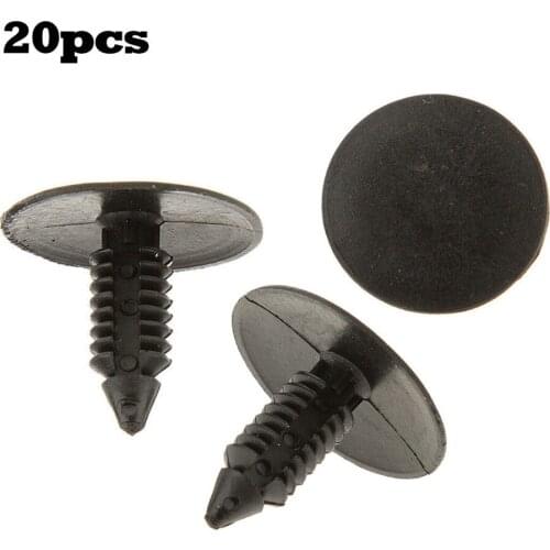 20pcs/kit Clips Accessories Black Fender Liner For Jeep Grand Cherokee Push Pin