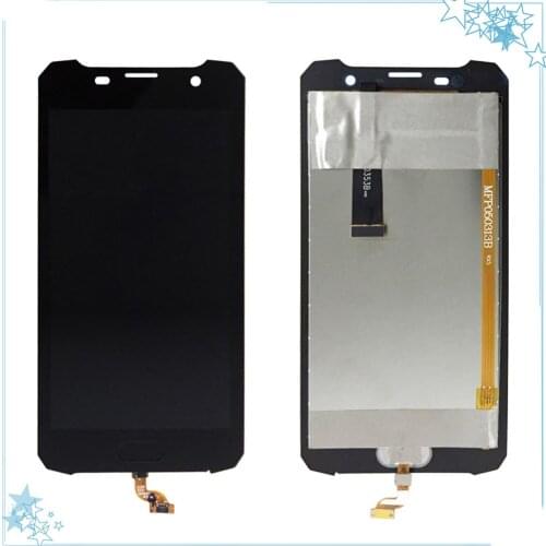 5.0" For Ulefone Armor 2 LCD Display Touch Screen Digitizer Assembly Repair Parts For Armor2 smartphone with Fingerprint Button