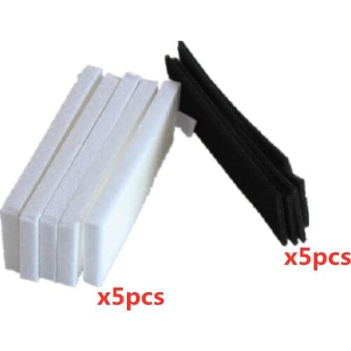 5x Hepa Filter +5x Sponges for Cecotec Conga 990 5040 EXVAC660 Robotic Vacuum Cleaner Spare Parts