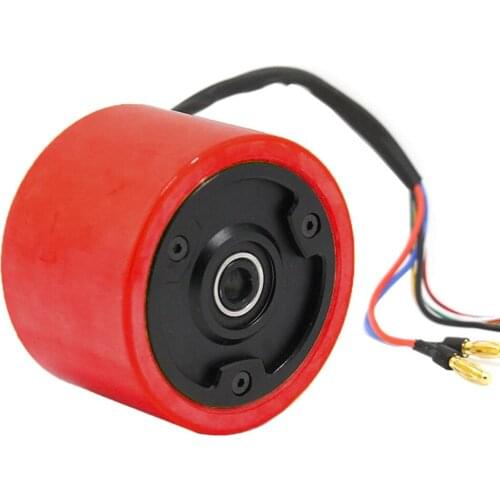 DIY 5065 70mm Hallow Shaft Hub Motor 24v 36v 150w Motor Electric Scooter Without Shaft with PU For Wheel Skateboard Mini Scooter