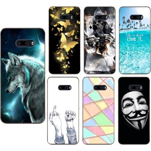 For LG G8X G8s G8 V50 V40 V50S ThinQ Case Fashion silicone Soft TPU Cute Back Cases for LG Q60 K50 Phone Cover Shells Coque