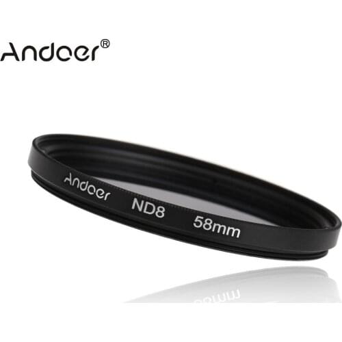 Andoer 58mm UV+CPL+FLD+ND Set Ultraviolet Circular-Polarizing cent Neutral Density Filter for Nikon Canon Sony Pentax DSLRs