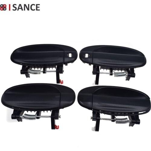 ISANCE Outside Door Handle 96541631 96541632 96583052 Front Rear Left & Right For Chevrolet Aveo5 09-11 & 04-08 Aveo 1.6L