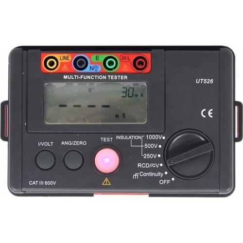 Hot Sale Original Digital Multi-function Electric Meter High Accuracy Electrical Insulation Tester Resistance Meter + 1000V+RCD