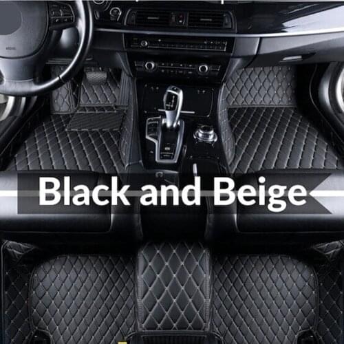 Suitable for all major brands of cars, fully surrounded by luxury floor mats, leather carpet custom floor mats