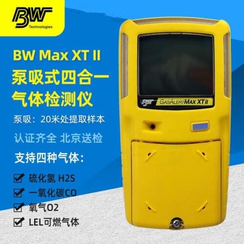 BW Max XT II toxic and harmful 4in1 GAS detector portable gas detection