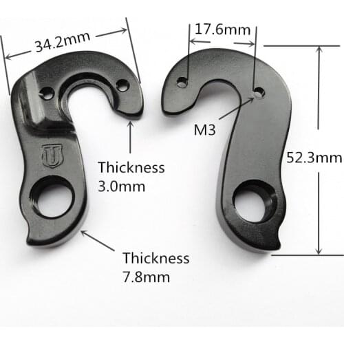 1pc alloy Bicycle Rear Derailleur Hangers dropout extender gear hanger for Trek Lexa SLX Emonda Lexa trek Boone Crockett Domane