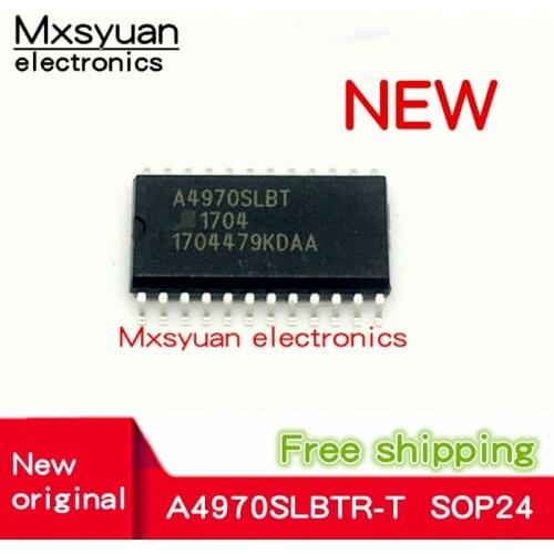 10pcs~50pcs/LOT A4970SLBTR-T A4970SLBT A4970SLB A4970 A4970SLBTR SOP-24 New original