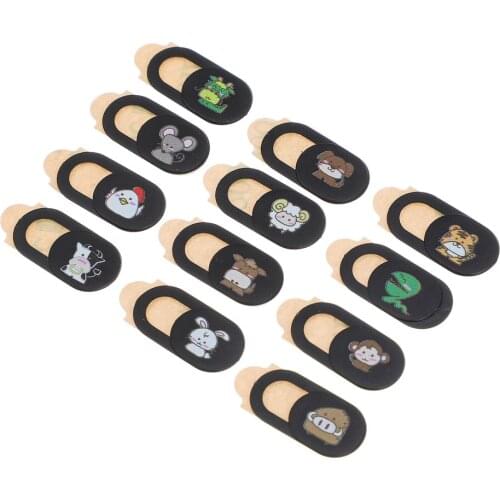 12 PCS Webcam Cover Slide Privacy Protection Anti-peeping Tablet Camera Cover