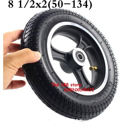 8 1/2x2(50-134) Trye Wheel for Gas Scooter Electric Scooter Kid Gas/eletric Scooter, Pram Stroller
