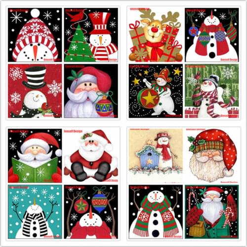 New style diy diamond painting full square/round christmas gift 5d diamond mosaic sale christmas decor gift for friend and home