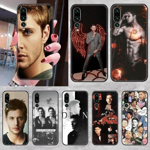 Supernatural Jensen Ackles Phone case For Huawei P Mate P10 P20 P30 P40 10 20 Smart Z Pro Lite 2019 black painting coque art