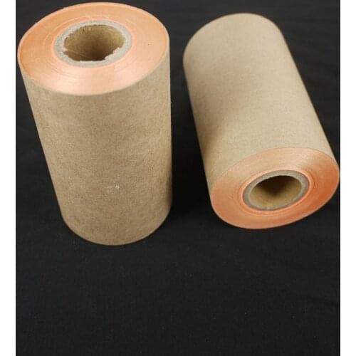 Imitation Gold leaf in roll size 100mm x 50m - genuine copper leaf for gilding lines gold and silver colors available