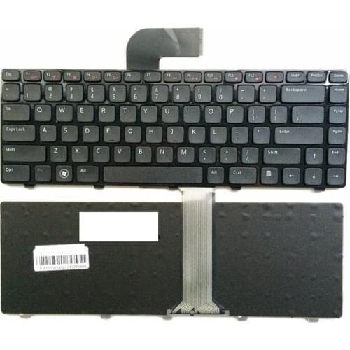 US Black New English Replace laptop keyboard For DELL 14R For Turbo 14TD For Inspiron 14 3420 P22G M411R P33G V131-358)357