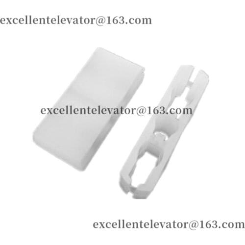 Elevator Door Slider Basement L43mm W11mm H19mm White Use for Kone