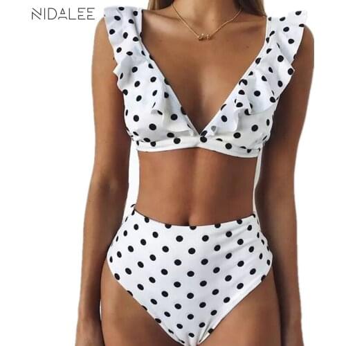 LINDSEY SEADER Polka Dot Swimwear