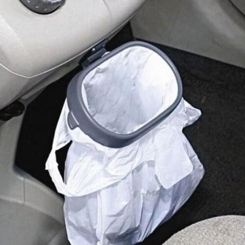 Rubbish Bin Car Organizer Trash Bag Rack Hanger Vehicle Frame Garbage Holder Portable