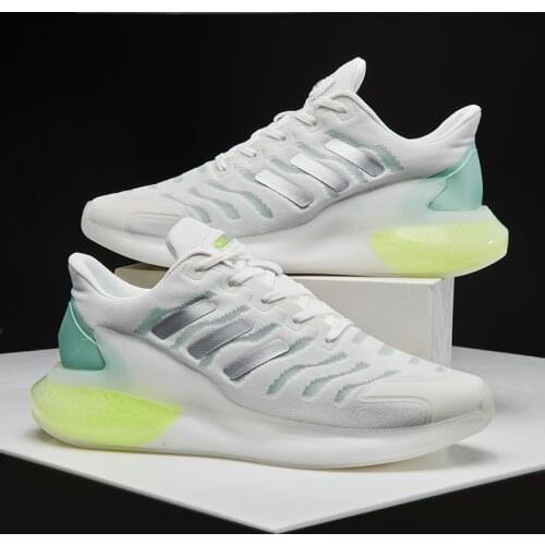 Mens Casual Shoes Light Running Shoe for Men Popcorn Soles Canvas Shoes 2021 Breathable Mesh Male Summer Comfort Sneakers