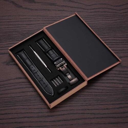 High Quality Genuine Leather Watches Band 12mm 14mm 16mm 18mm 20mm 22mm 24mm For Mens Women Black/Blue/Red/Brown/ Watch Strap