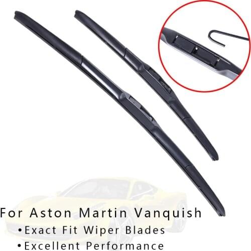 Winshield Wipers Blade For Cars for Aston Martin Vanquish from 2001 2002 to 2007 windscreen wiper car Accessories wholesale