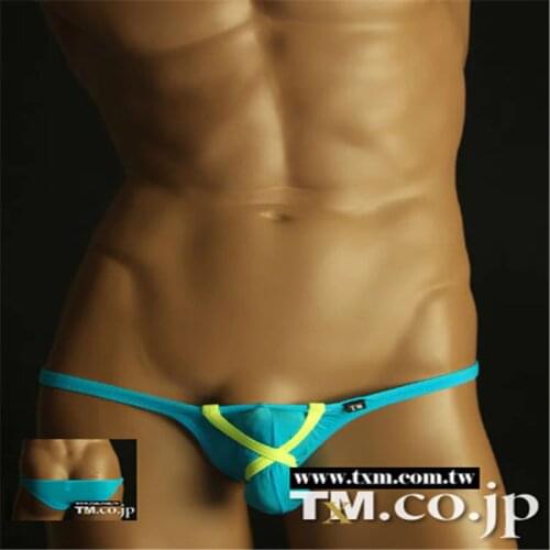 2019 Mens Briefs Sexy Transparent Mens Sexy Underwear ropa interior hombre calzoncillos marcas Briefs Underwear U Convex Pouch