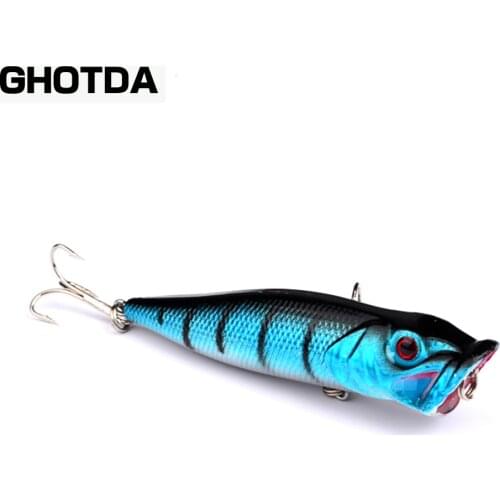 Whopper Plopper 1PC Fishing Lure 12g 85mm Topwater Popper