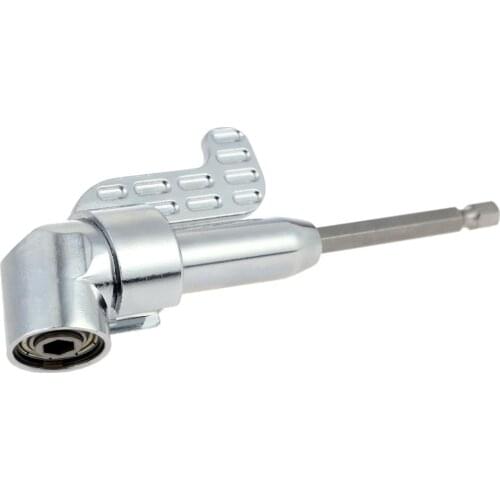 105 Degree Right Angle Drill Extension Shank Quick Change Driver Drilling Screwdriver Magnetic 1/4" Hex Socket Close Corner Tool